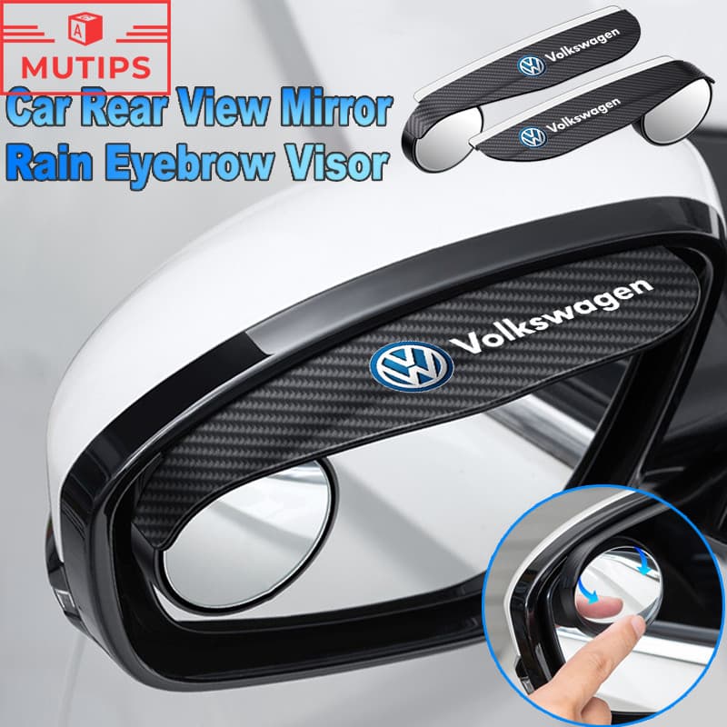 2 Peças/Conjunto de Protetores de Espelho Retrovisor para Volkswagen, Cobertura para Ponto Cego, para Golf, Jetta, Passa