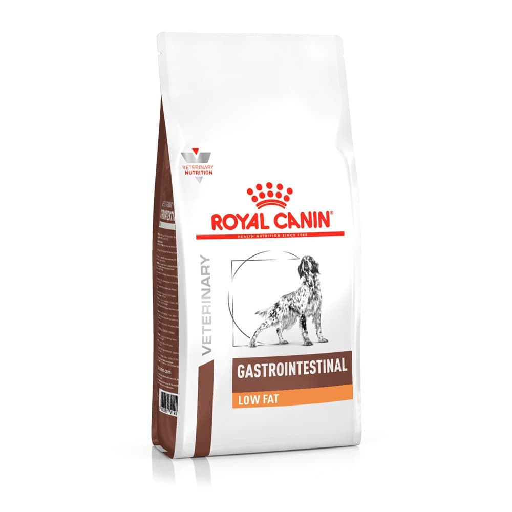 Ração Seca Veterinary Diet Gastrointestinal Low Fat para Cães Adultos 1,5Kg Royal Canin
