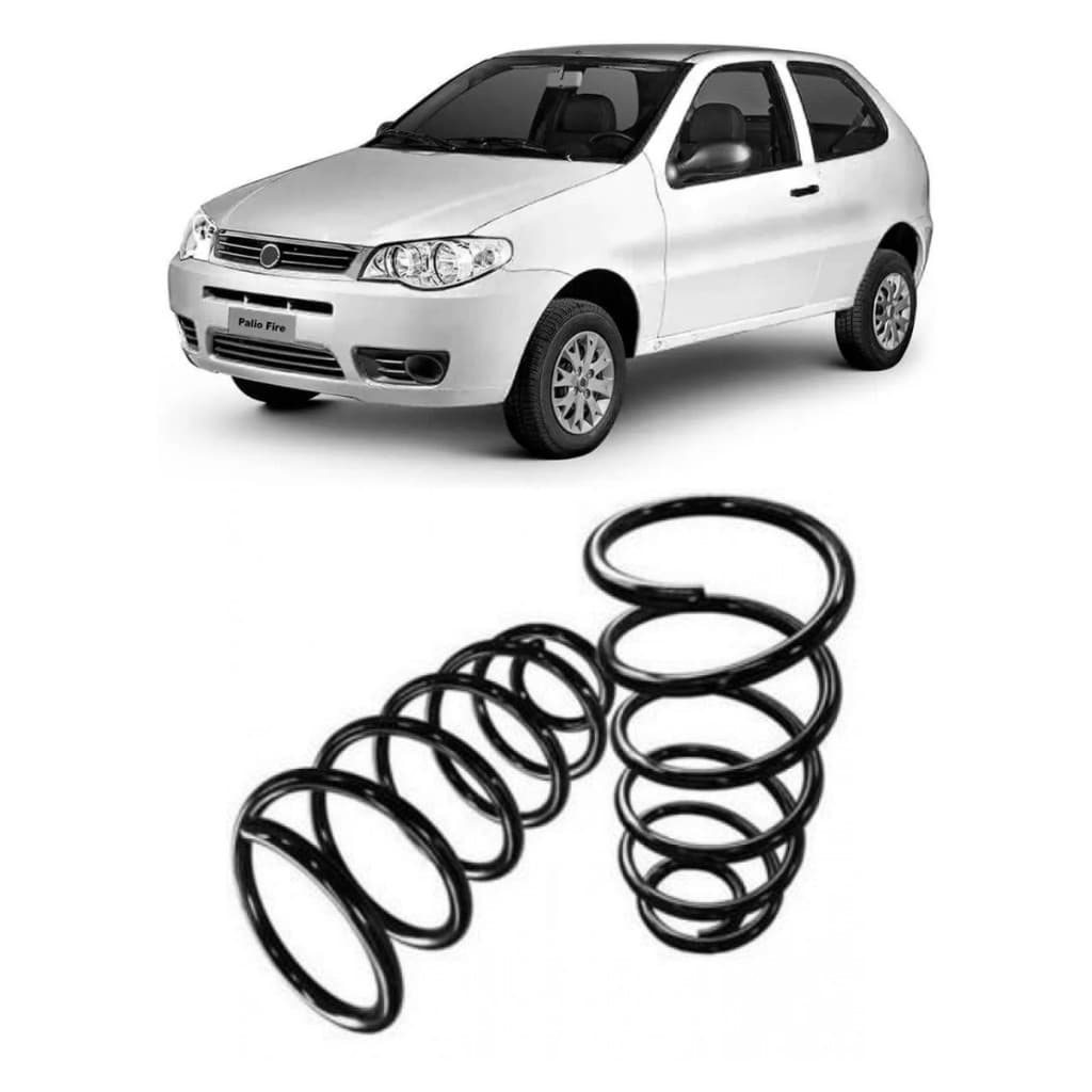 2 Molas Traseiras Originais Fiat Palio e Siena Fire Todos os anos