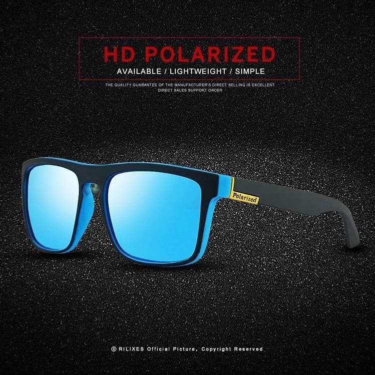 Óculos De Sol Polarizados UV400 Para Ciclismo , Quadrados Homens E Mulheres Dirigindo
