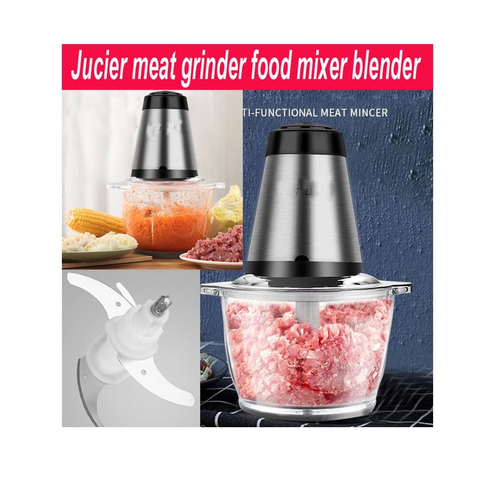 Jucie Moedor De Carne Processador De Alimentos Misturador Liquidificador