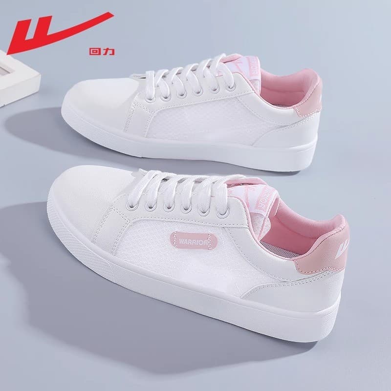 Puxar para trás sapatos femininos pequenos sapatos brancos 2026 novo estilo verão respirável esportes casuais tênis bran