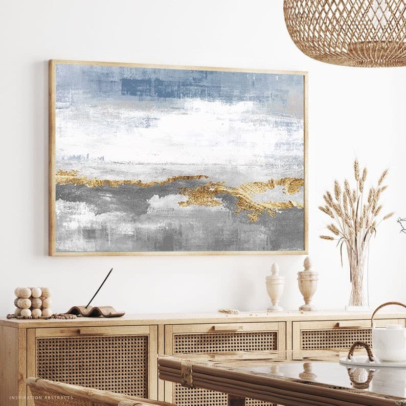 Quadro Decorativo Abstrato Lindo Tons Elegante Decor