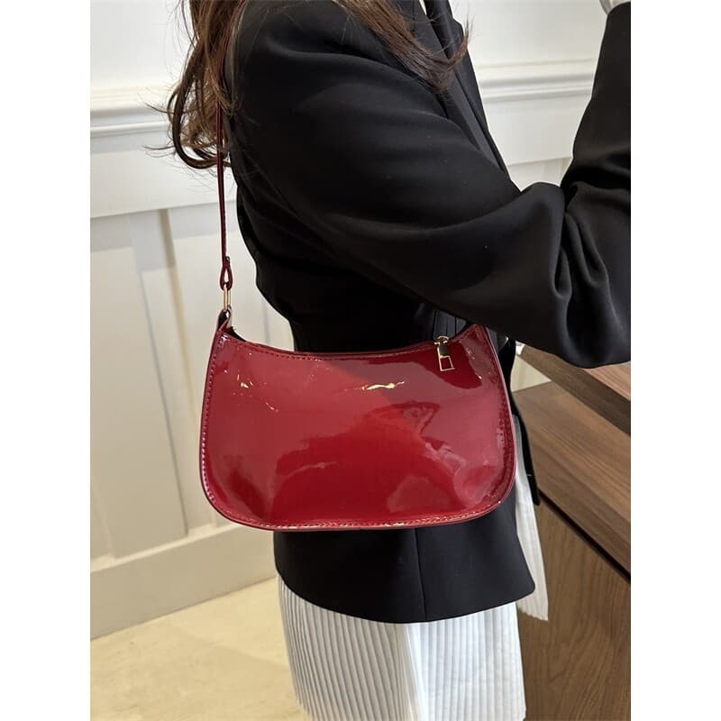 Bolsa bolsa transversal feminino Bolsa Tipo Mochila Estilo Francês De Ombro Para Axilas Francesas