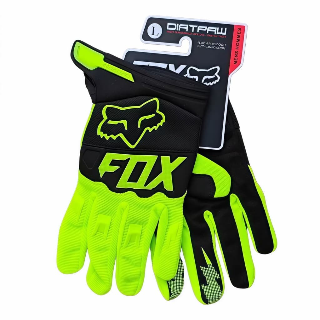Luvas De Proteção Para Equitação Fox Motocross MTB Enduro , Unissex