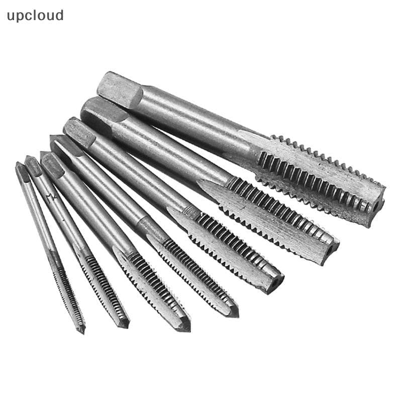 Novo Conjunto De Torneira De Rosca Macho 7 Peças , Medidores De Metal , Broca M3 M4 M5 M6 M8 M10 M12 , De Impacto Métric
