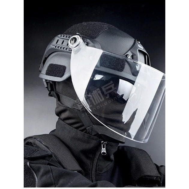 Soldado tático área escura avanço Delta capacete tático móvel jogo de guerra Real cs campo lente protetora capacete