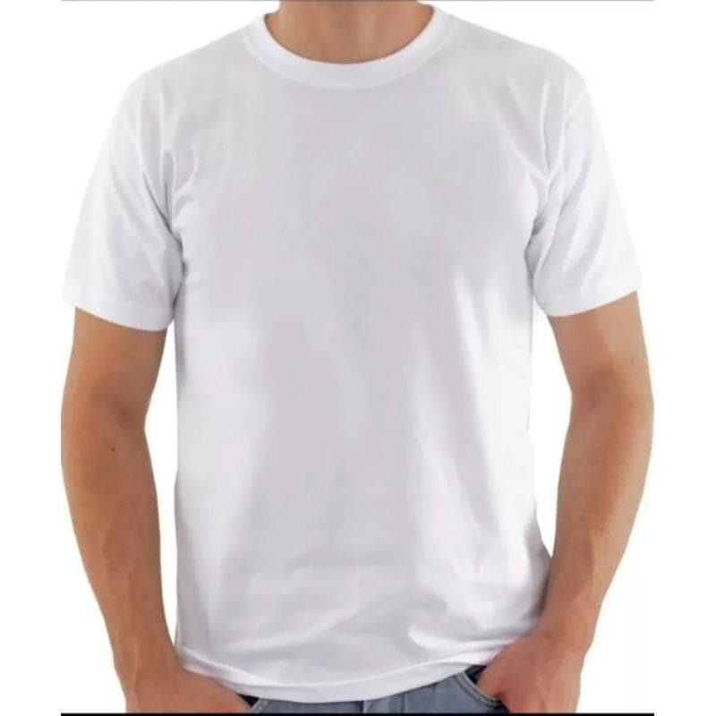 CAMISETA LISA BÁSICA ALGODÃO BRANCO/PRETO/OFFWHITE/MARROM/ROXO/VERMELHO/AZUL MARINHO/ROSA