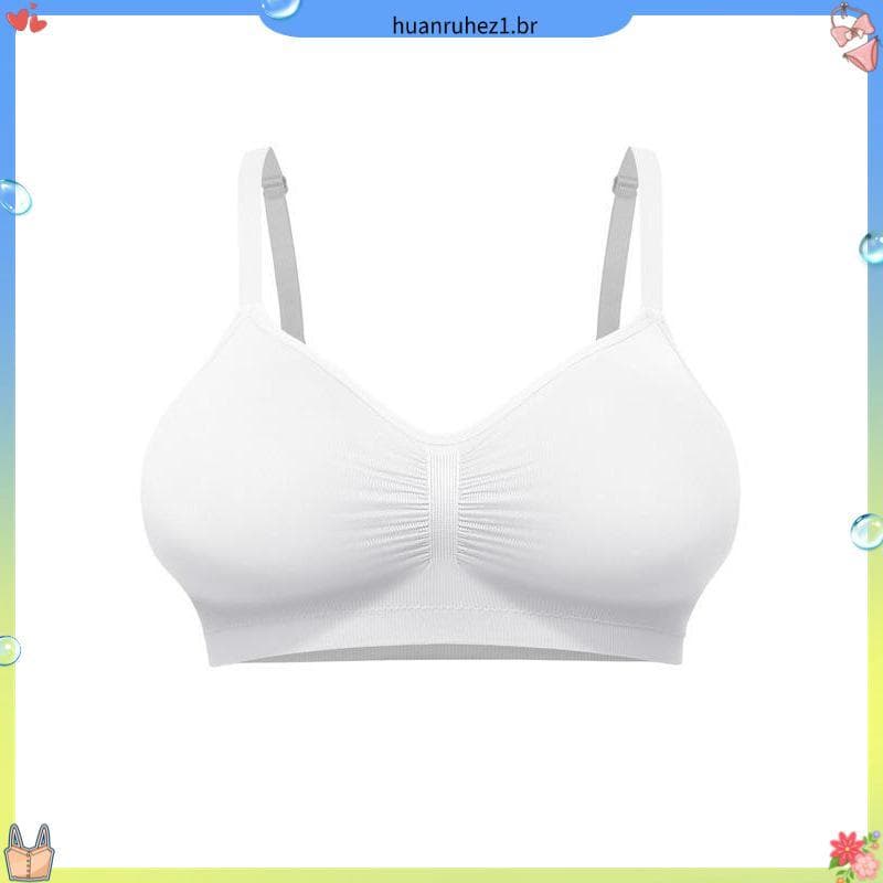 Conjunto De 5 Sutiãs Plus Size Com Base Cruzada E Alças Reforçadas Copos Acolchoados-Alice