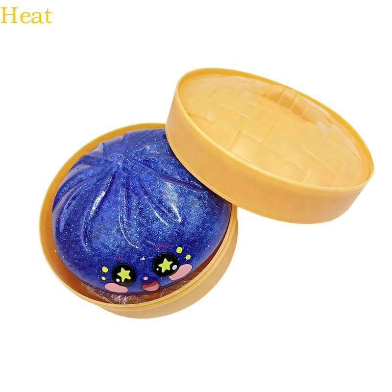 Calor Desenho Animado Rosto Baozi Brinquedo Apertar Sensorial Para Adultas Alívio Tensão Mão Relaxar