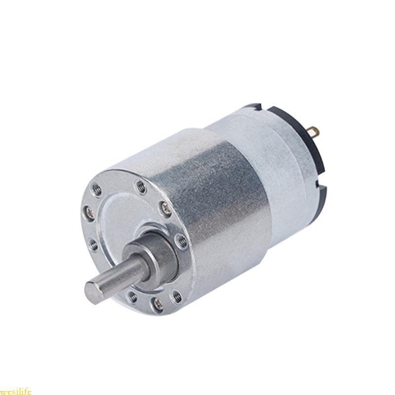 6V 12V 24V Motor 7RPM 960RPM Eixo Saída Excêntrico JGB37-520