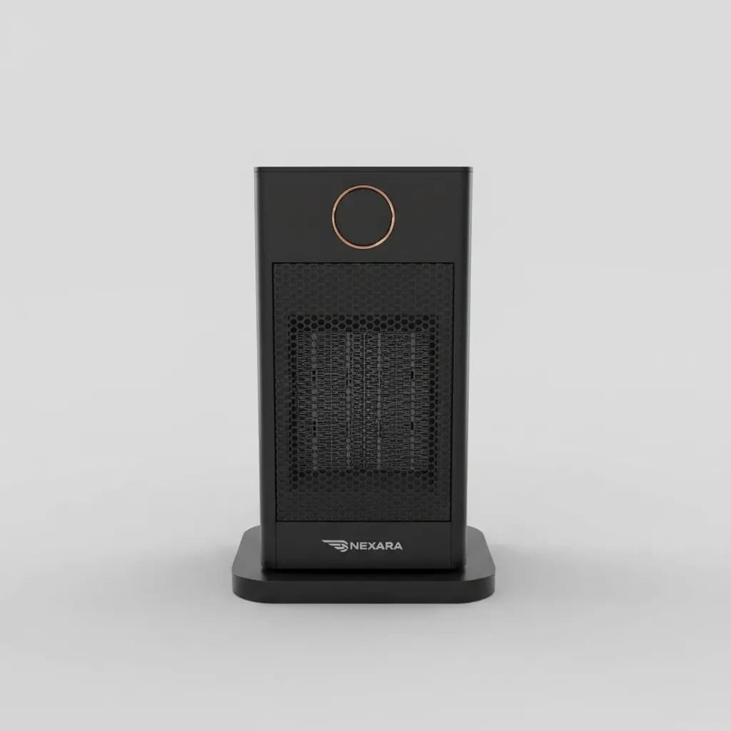 Aquecedor de Ambiente Nexara R-NFJS1-BK 1250W com Oscilação e Modo ECO 220V