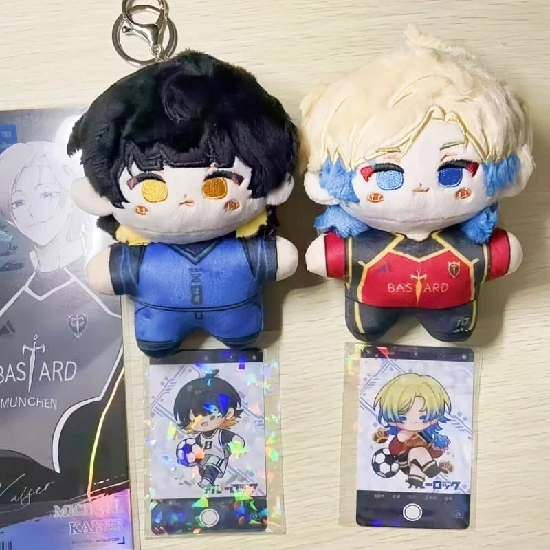 Blue Lock 10cm Naimu Seishiro Ba Chihiko Brinquedo de Pelúcia Fofo, Pingente de Brinquedo de Desenho Animado LODW