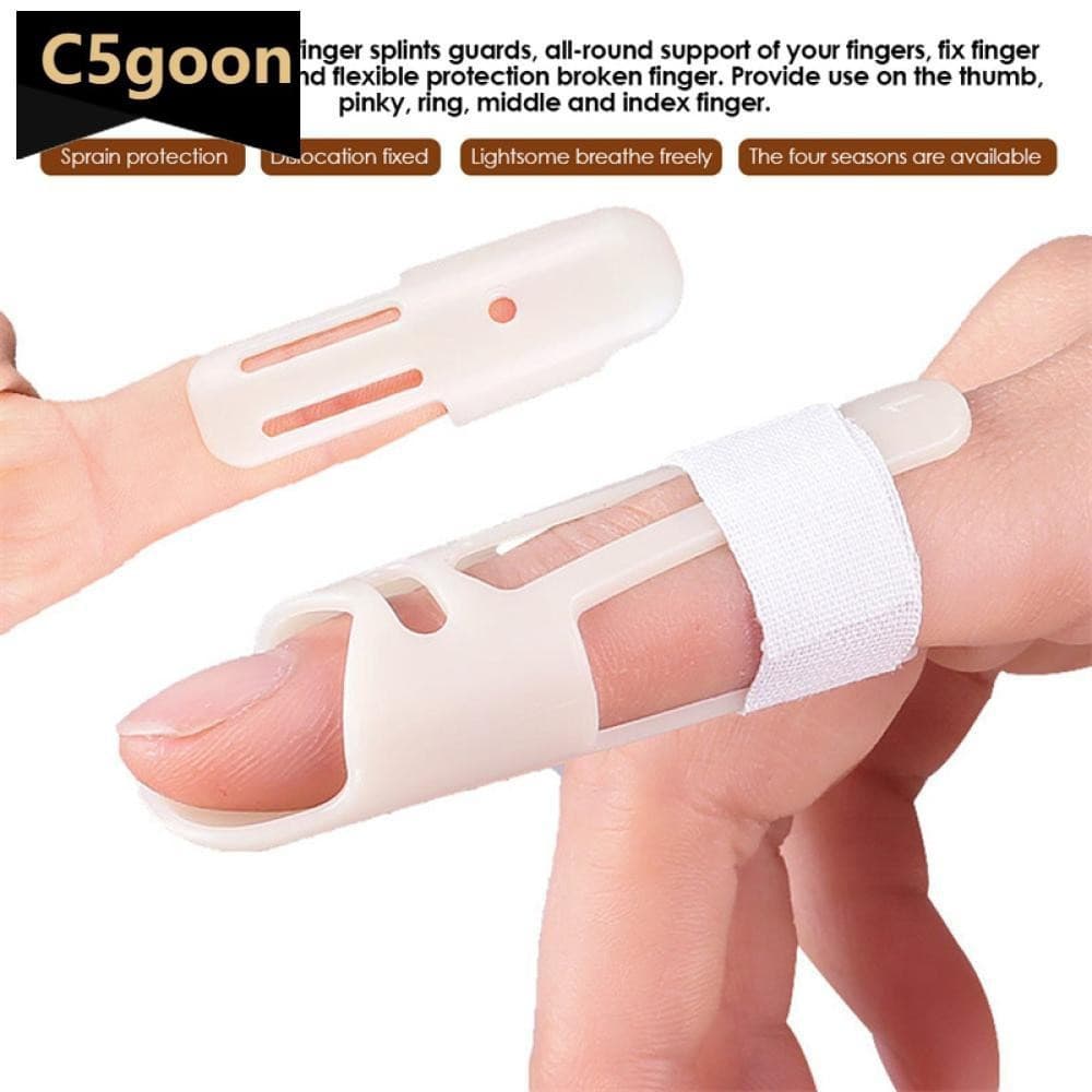 C5GOON Mallet Dedo Talas Cinta Protetor Ajustável Dedos Quebrados Estabilizador Comum B6U5