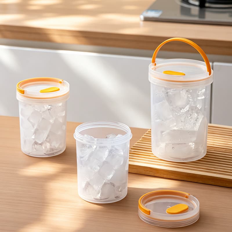 Copo de gelo reutilizável vazio copo de café rápido frio produto comestível com tampa ajustável bebida Takeaway copo de