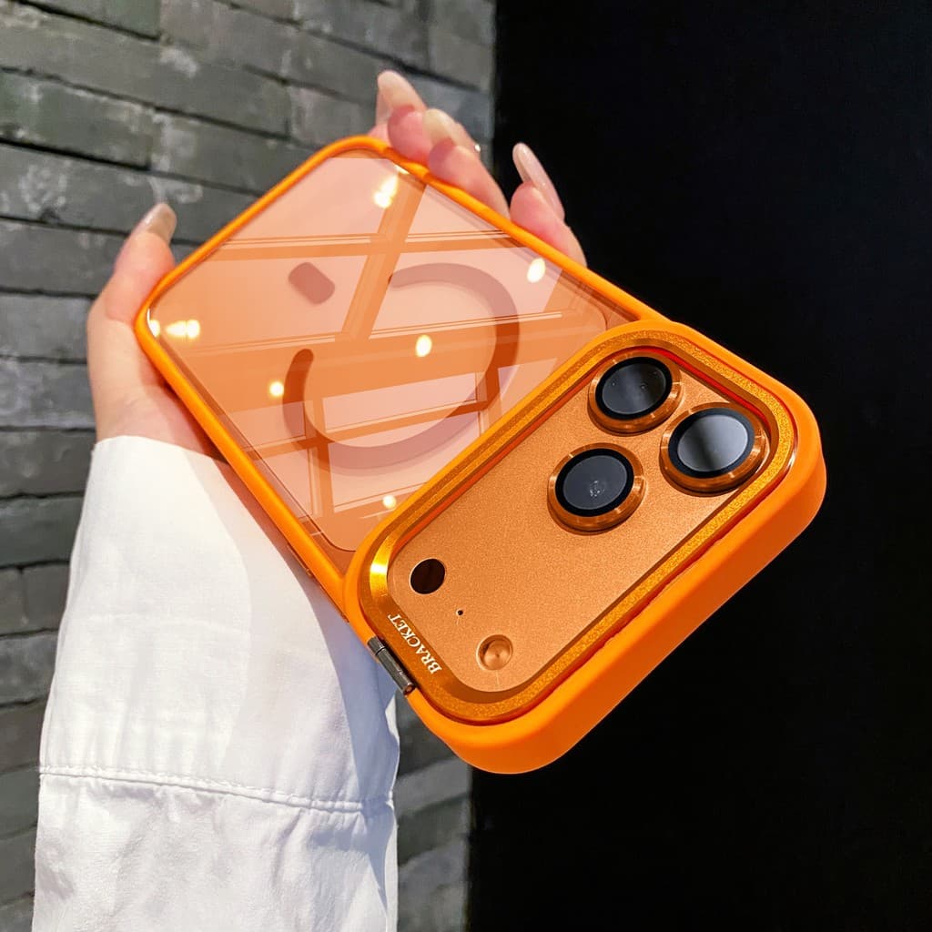 Novo Suporte Magnético De Lente De Janela Grande Compatível Com iPhone 17 Pro Max , 16 , Proteção Para 15 , 14 plus , 13