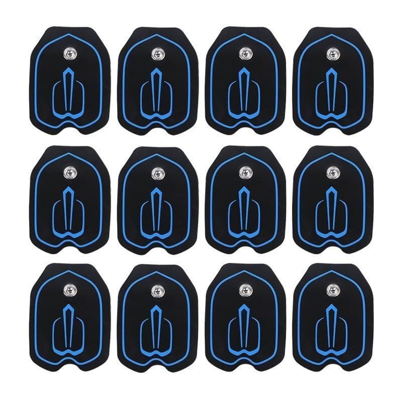 Eletrodos Adesivos para Massagem, Almofadas de Gel Condutor para Unidade TENS, Acupuntura, Emagrecimento e Estimulador M