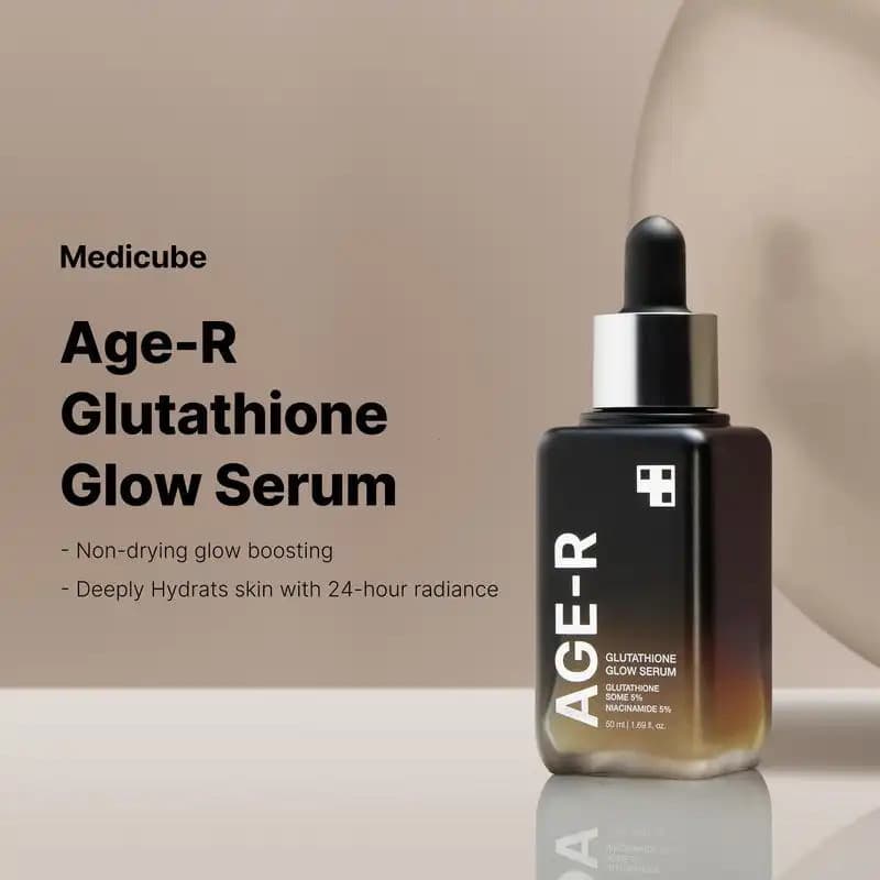 [OfficialMedicube] Sérum Iluminador com Glutationa AGE-RI Antioxidante para Elasticidade Medicube para Radiância AJE9