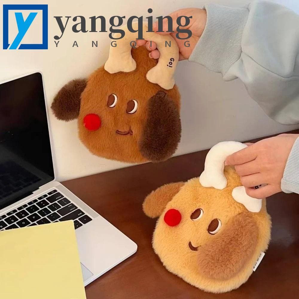 Bolsa De Água Quente YANGQING , De Desenho Animado Espessada De Pelúcia , Aquecedor De Mão Bonito À Prova De Vazamento D