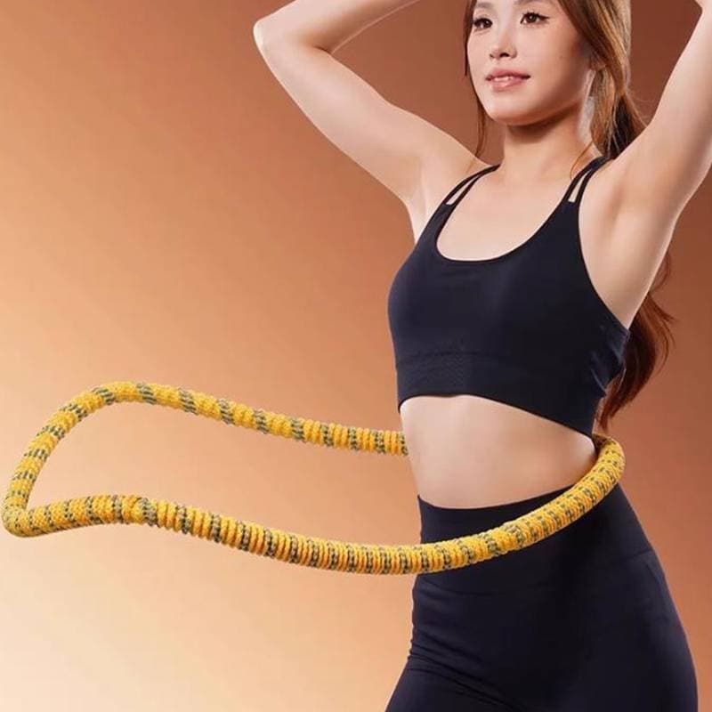 [VLY] Aro De Fitness Com Mola De 2 Lb Peso Para Treinamento De Cintura Adulta , Ferramenta De Emagrecimento Doméstico [B