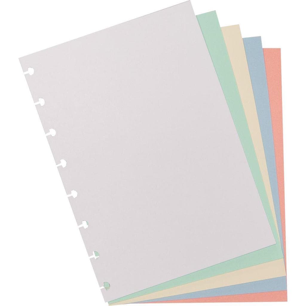 Caderno Inteligente (refil) A5 Colorido 80g.50fls. - Caderno Inteligente