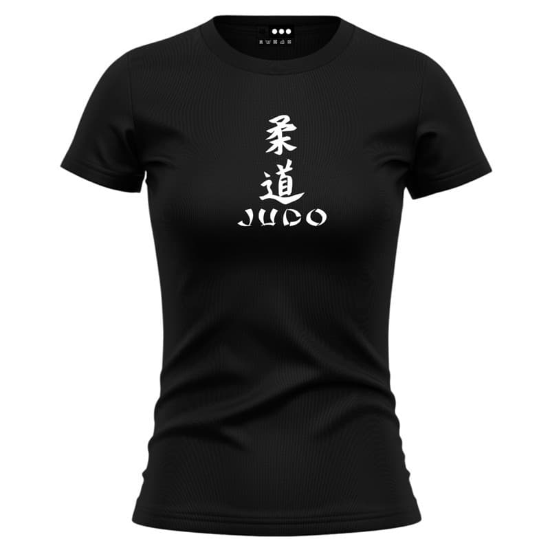 Camiseta Judô Dry Fit Baby Look Feminina Luta MMA Academia