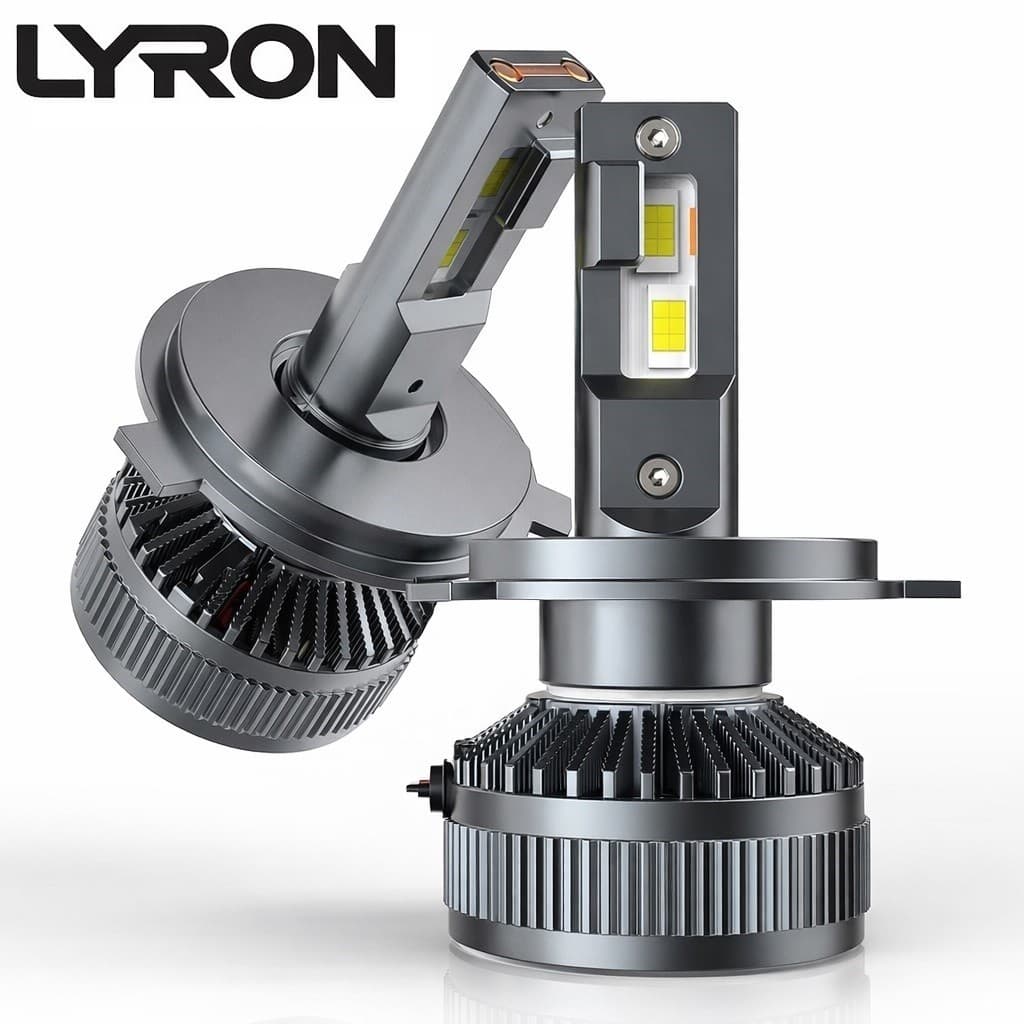 Par De Lâmpadas Farol De Carro L19 LED H1 H3 H4 H7 H8 H9 H11 9005 9006 9012 H27 6500K 200W