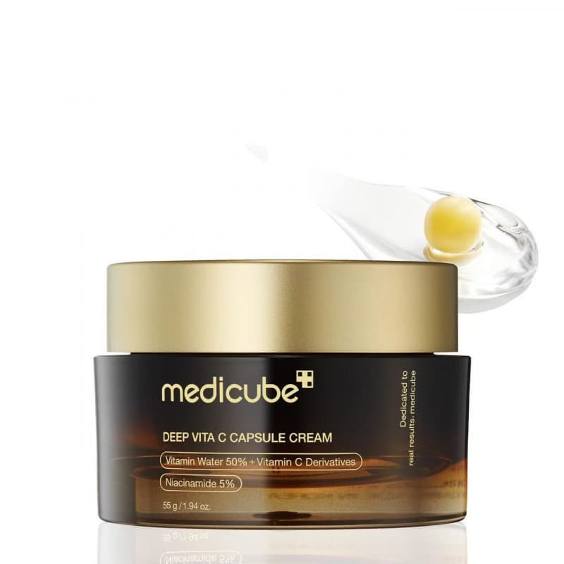 Medicube cápsula profunda de vitamina C, creme reafirmante iluminador, barreira da pele, vitamina Facial, produto de cui