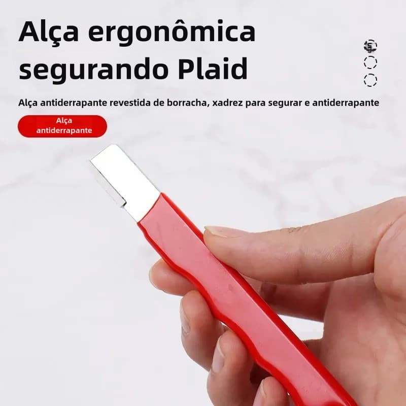 Afiador de Facas Profissional Único - Liga de Tungstênio com Pedra de Afiar de Cerâmica Diamante para Várias Lâminas,