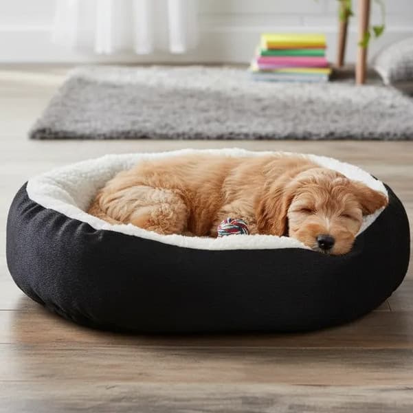 Cama Pet Sherpa Macia e Quentinha para Cães e Gatos Lavável Pele de Carneiro Tamanhos P e G