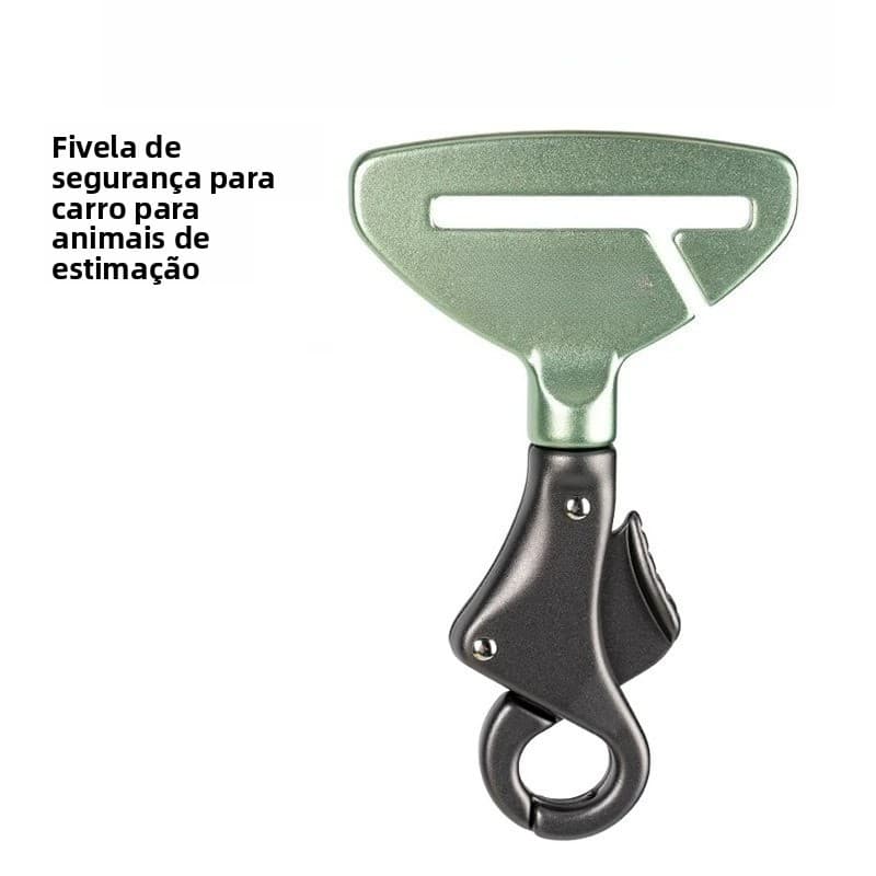Cinto de segurança para animais de estimação, carro de cachorro, suprimentos de carro, fivela de segurança, uso de cacho
