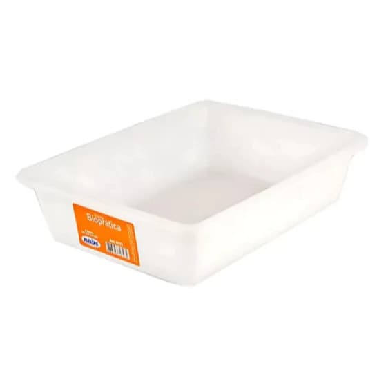 Bandeja Plástica Retangular 1L