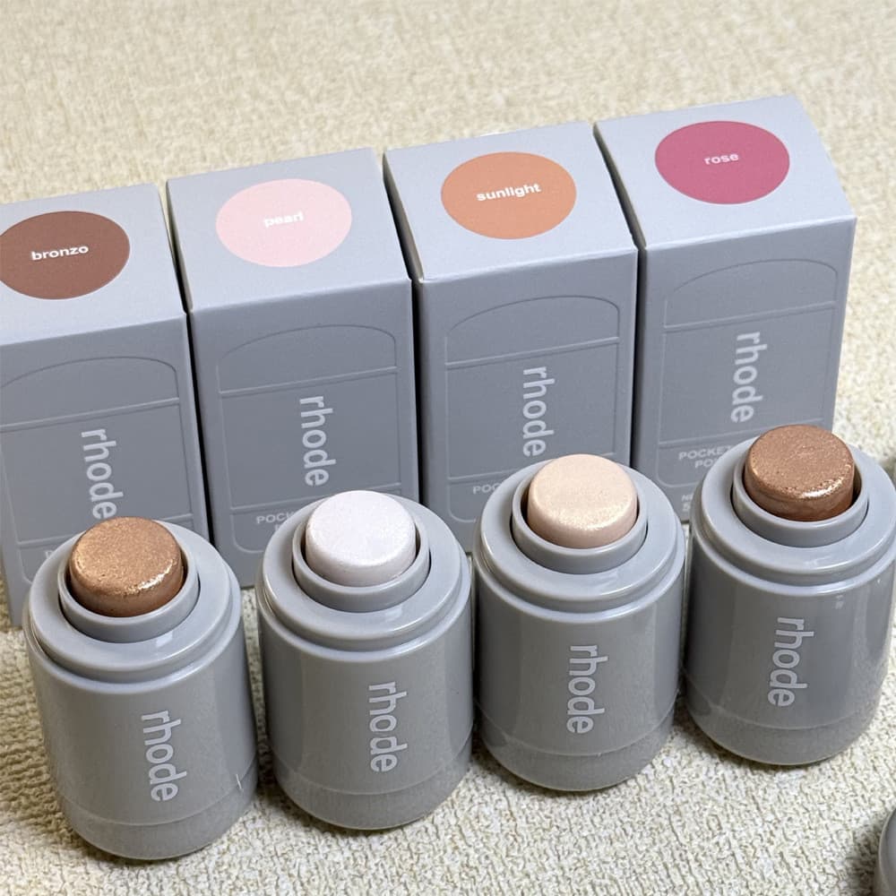 Hailey hailey Blush labial do mesmo estilo rhode de dupla utilização Destaque Blush Stick Blush