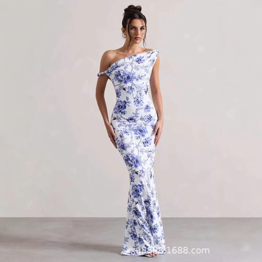 Roupas Femininas 2026 Vestido Bodycon de Verão Vestido de Coquetel Elegante Novo Estilo para Mulheres
