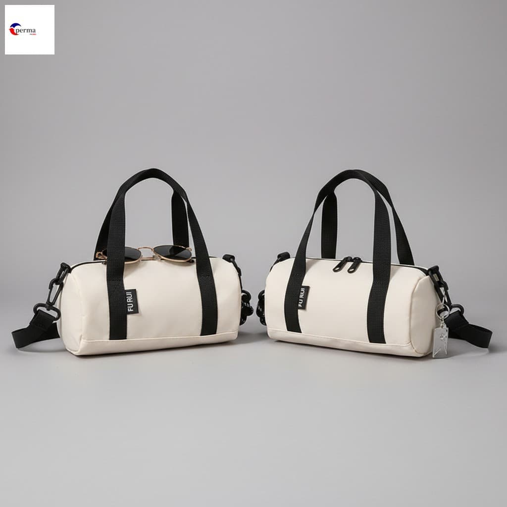 Bolsa Crossbody De Nylon De Ombro Portátil Compacta Unissex Para Viagens Diárias