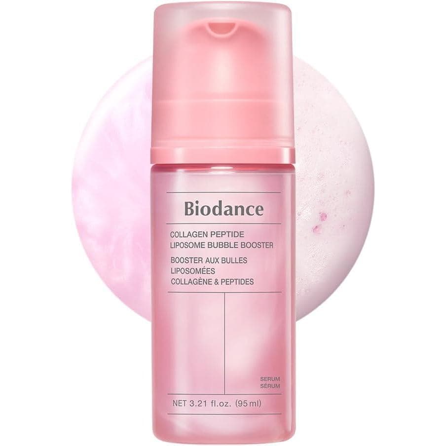 BIODANCE Colágeno Peptídico Lipossomal Bubble Booster, Essência de Micro-Bolhas para Elasticidade e Volume, Hidratação e