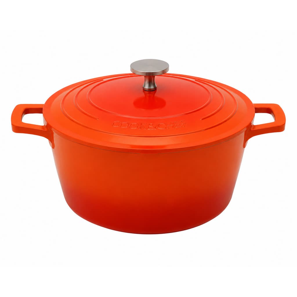 Caçarola Antiaderente 6,9 Litros Cook&Chef Mimo Style 9504