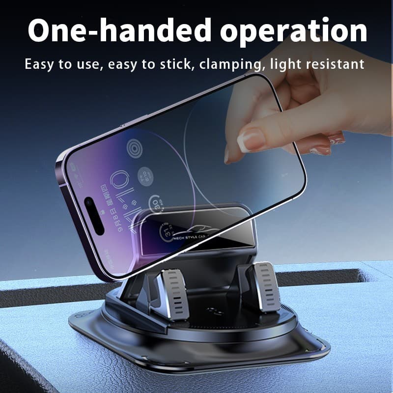 Suporte Universal Para Telefone Carro Com Almofada Antiderrapante Painel De Navegação-Novo Design , Acessórios