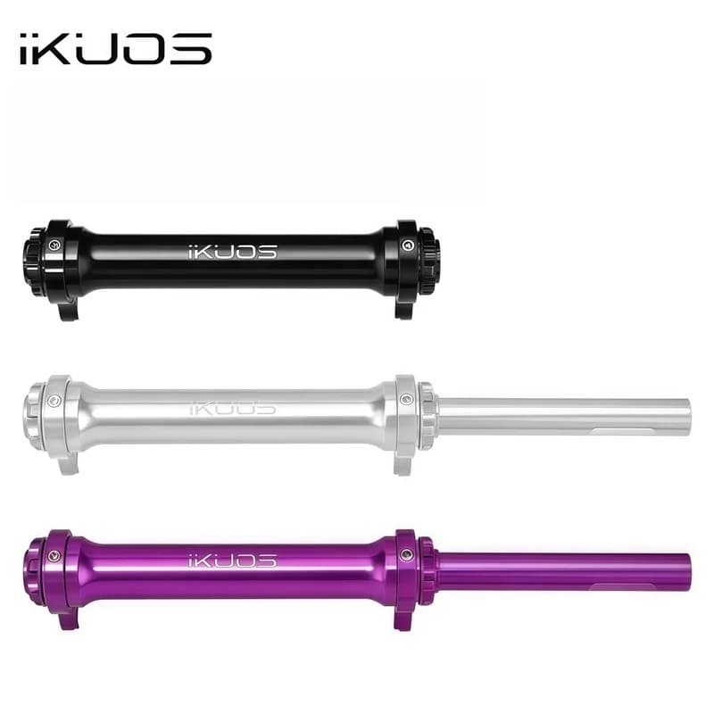 Haste Telescópica Reforçada IKUOS B03 Para Bicicleta Dobrável JAVA NEO Easy Roller-Estendida De Alumínio Empurrar E Supo