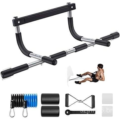 Barra de Exercícios para Porta Ally Peaks |   Barra de Exercícios para a Parte Superior do Corpo em Aço Reforçado, Capac