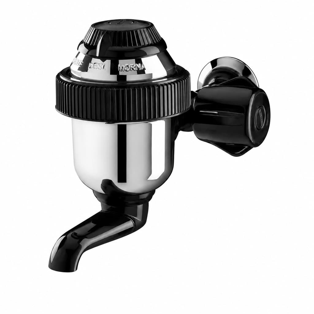 Torneira Elétrica Bica Baixa Sintex 4400w 220v Cromado/Preto