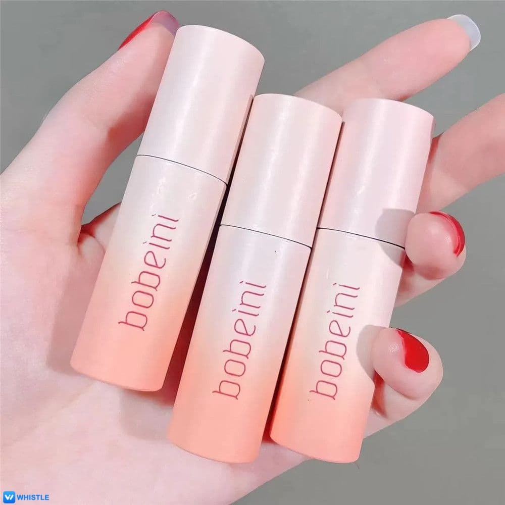 BOBEINI Gloss Labial e para Bochechas de Uso Duplo, Fácil de Misturar, Longa Duração, Não Resseca, Textura de