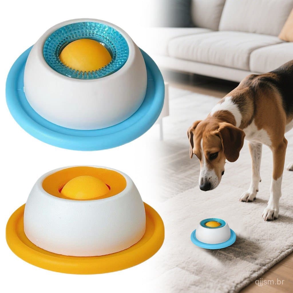 Brinquedos para Cães, Tapete para Lamber para Animais de Estimação, Comedouro Lento, Prato para Iogurte, Brinquedos Inte