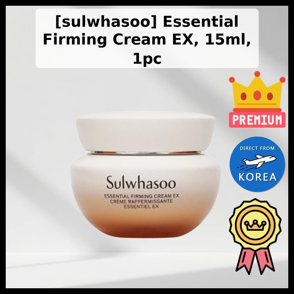[item VIP] [sulwhasoo] Creme Firmador Essencial EX , 15ml , 1 Unidade/Coreano/Aumento De Elasticidade Da KoreanSelect
