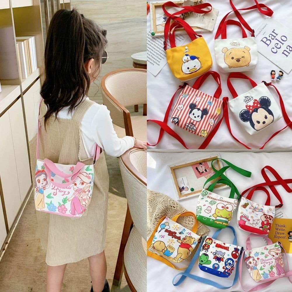 Bolsa de ombro para meninas, bolsa de lona popular, bolsa casual para meninos, bolsa pequena estilo americano, bolsa est