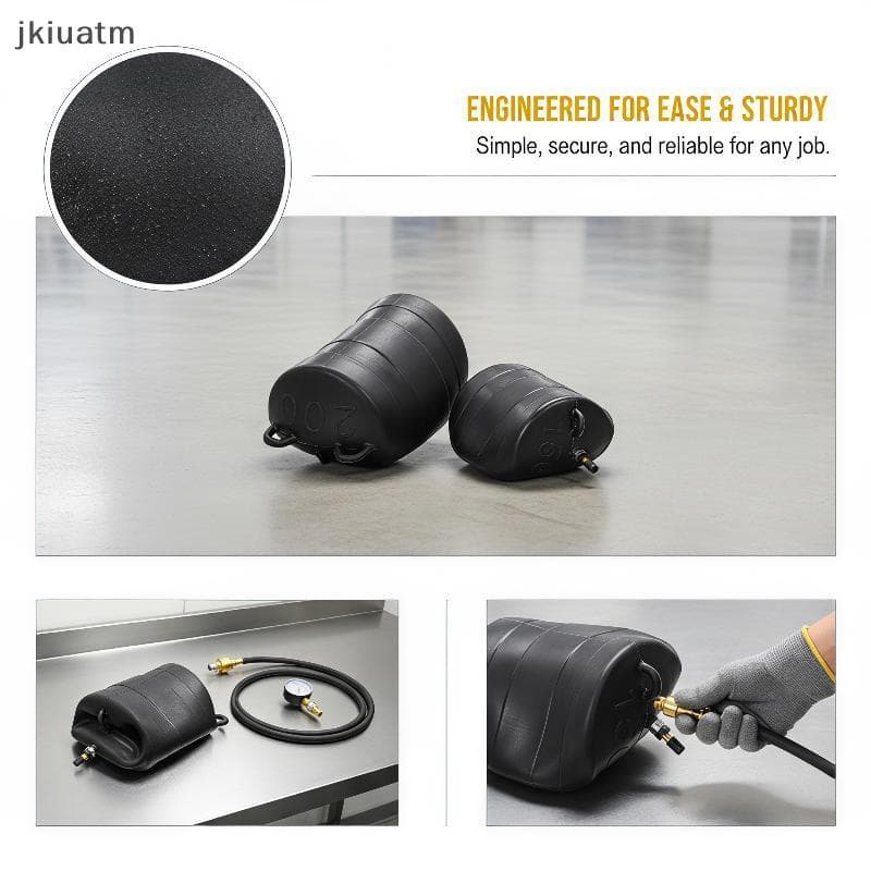 [jkiuatm] Plugue De Borracha Inflável Airbag De Grau Profissional De Alta Estanqueidade Resistente Ao Desgaste Para Trab