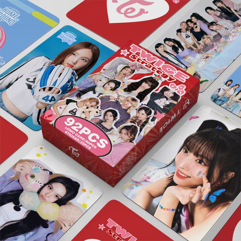 KPOP 92 Peças/Caixa Cartões Fotográficos Twice STRATEGY LOMO Collection Card YFZI