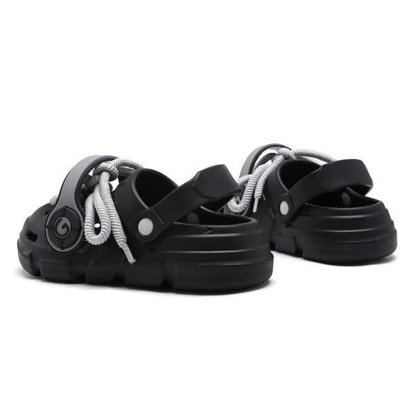 | slippers | ❂Buraco sapatos masculinos verão na moda Punk casal de sola grossa aumentando chinelos meninos exterior usa