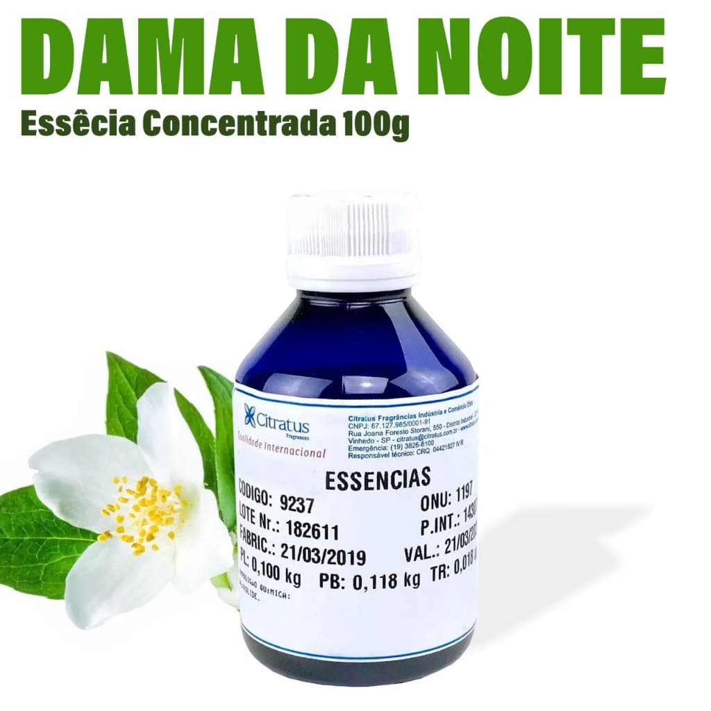 Essência Pura Dama da Noite 100ml - Citratus