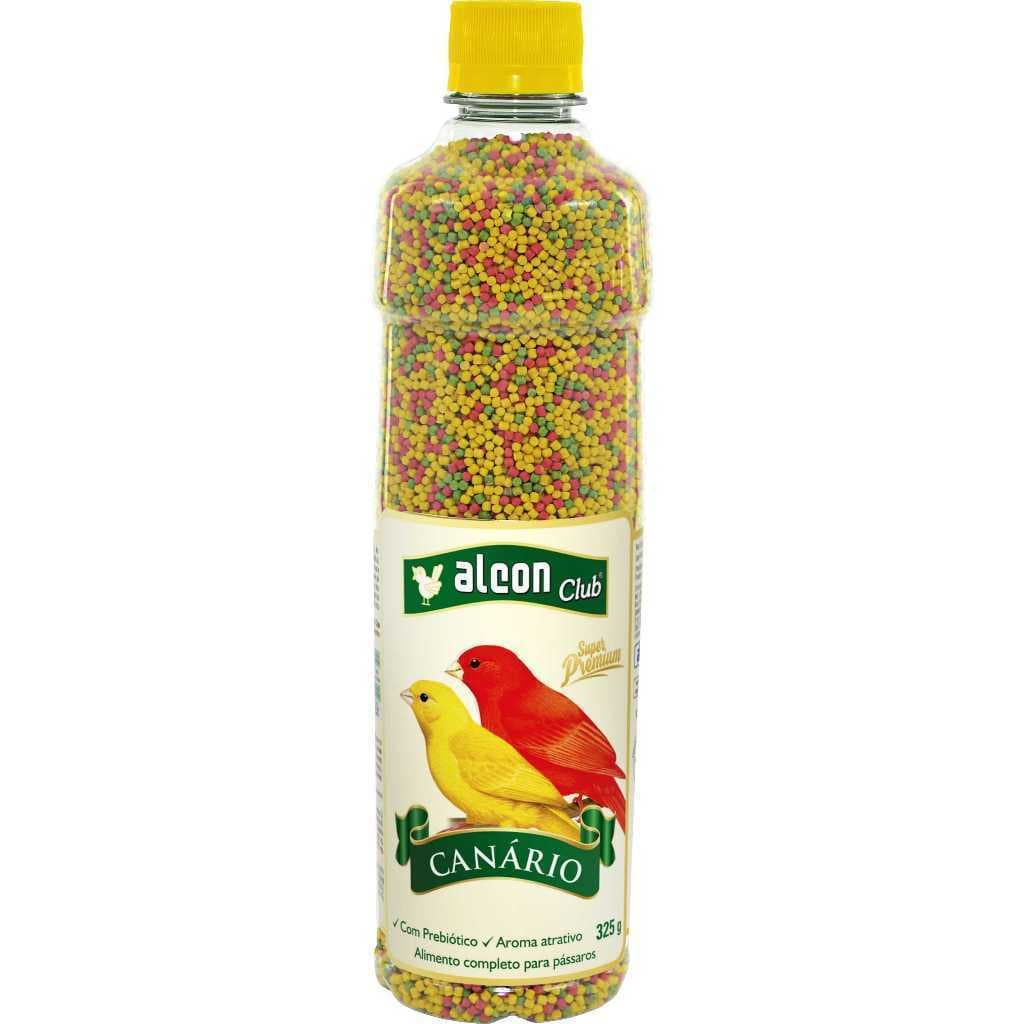 Alcon Club Canário 325 g - Ração Extrusada Pássaros